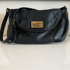 Marc Jacobs Black Leather Crossbody Bag